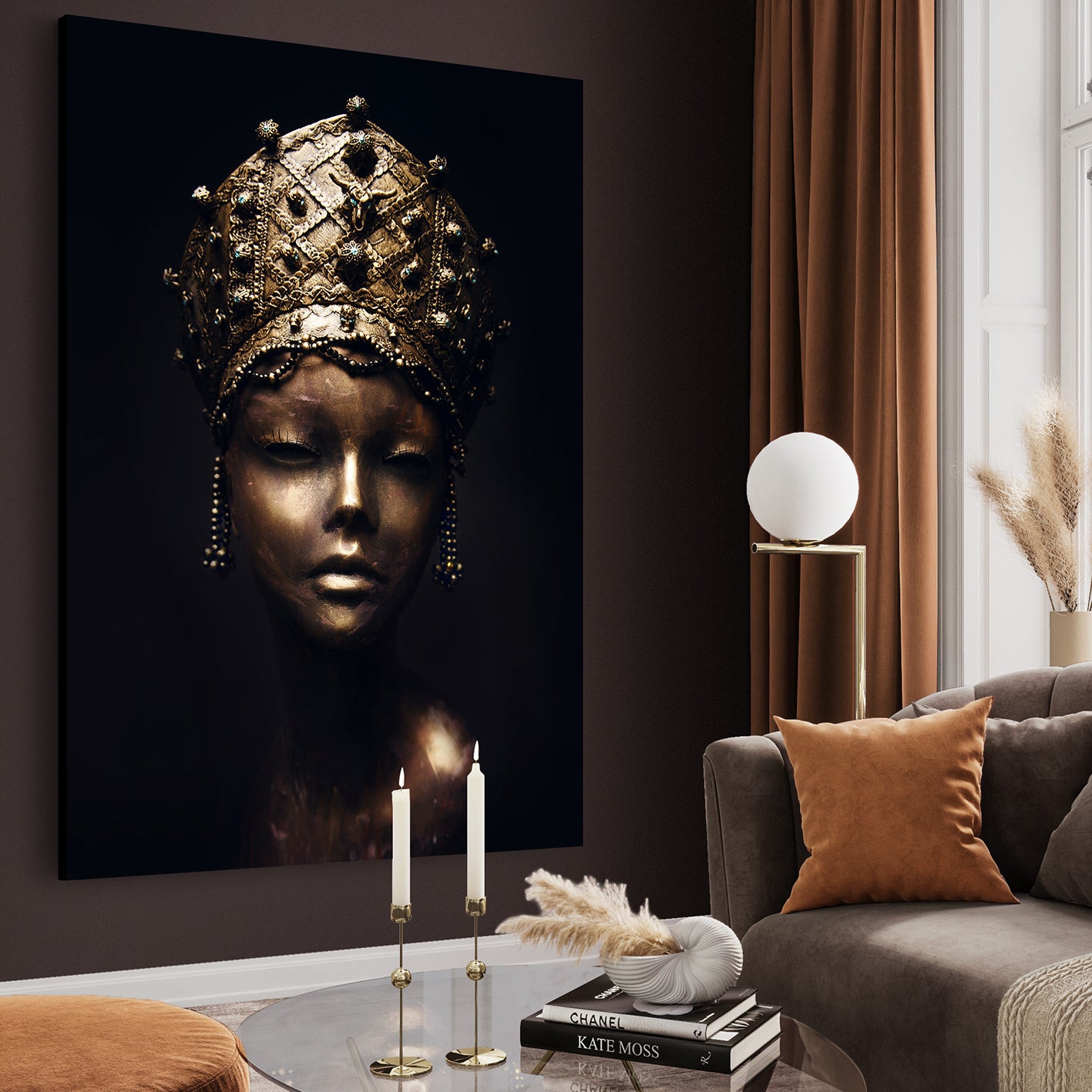 Ljuddämpande tavla - Gal