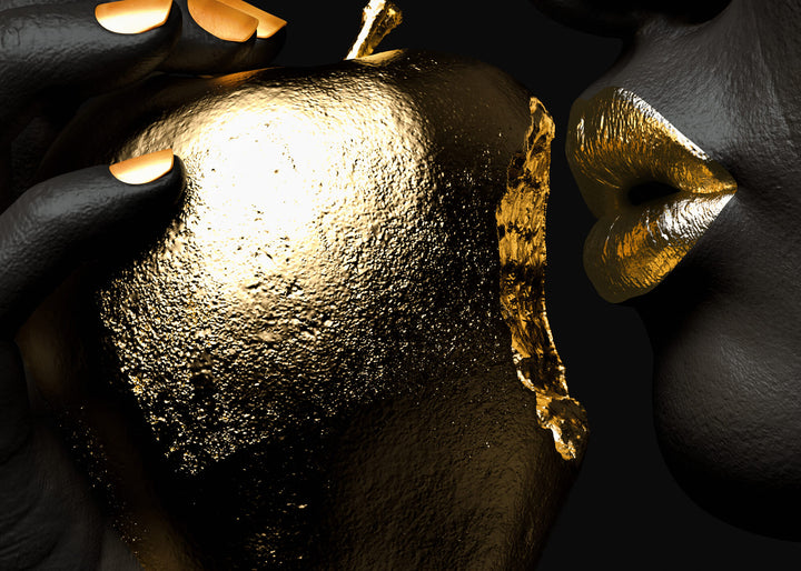 Ljuddämpande tavla - Golden Apple