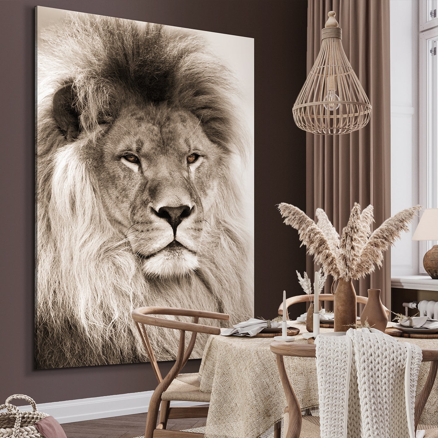 Canvastavla - Lion King (50x70)
