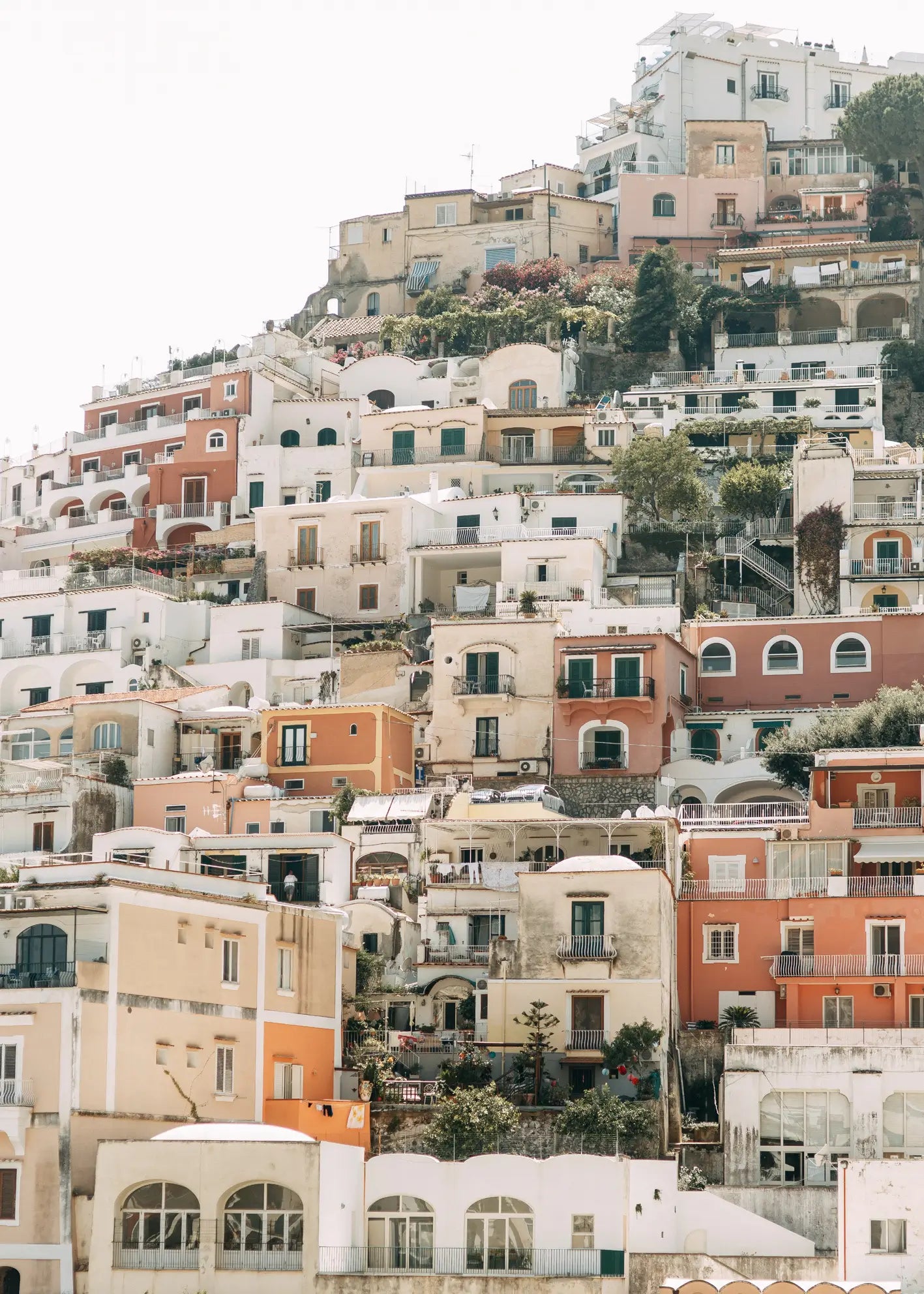 Canvastavla - Layers of Positano