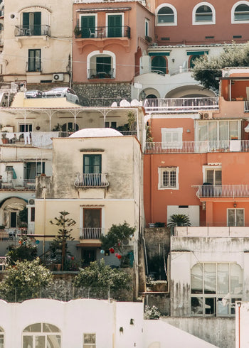 Canvastavla - Layers of Positano