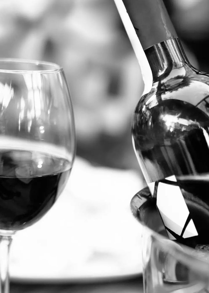 Canvastavla - Red Wine Glass