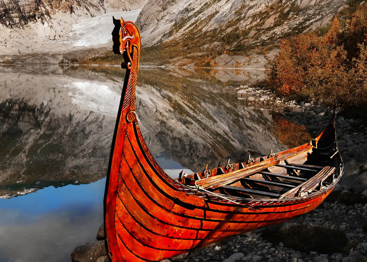 Canvastavla - Viking Ship