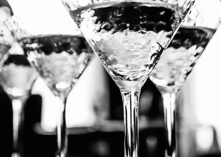 Canvastavla - Martini Glasses