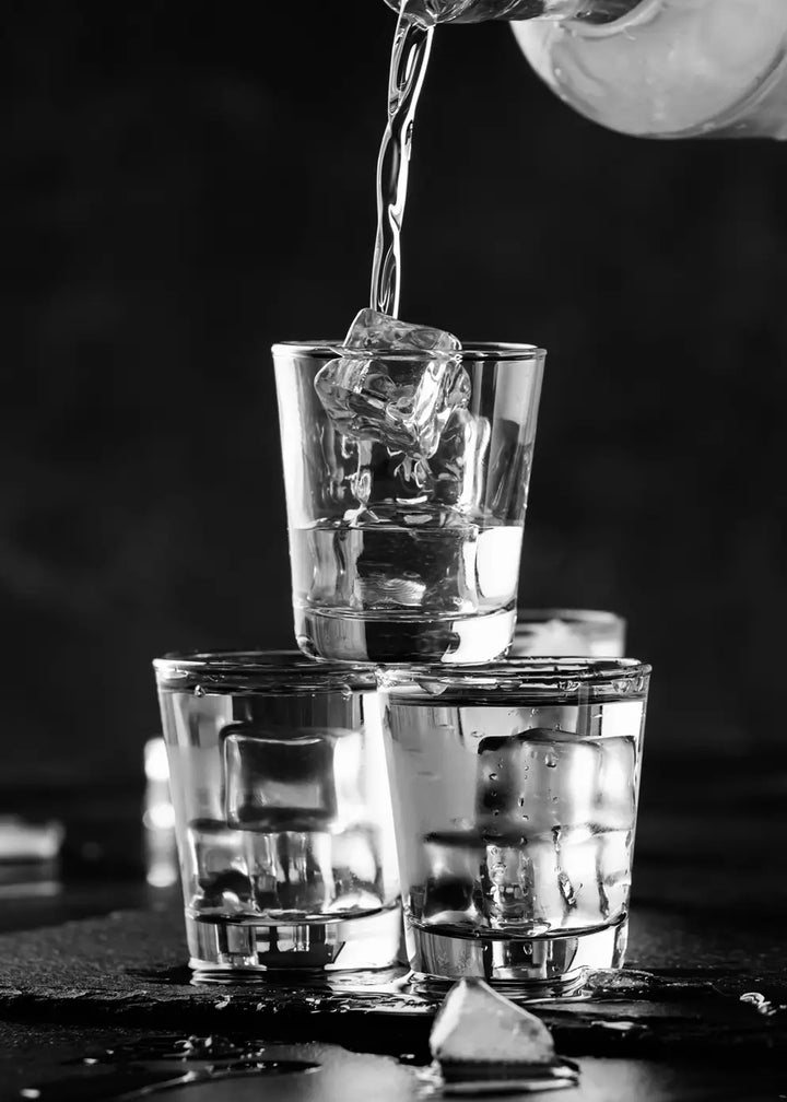 Canvastavla - Vodka on Ice