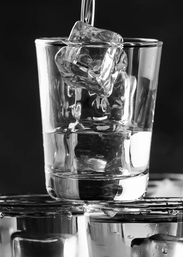 Canvastavla - Vodka on Ice