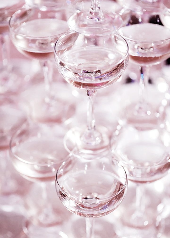 Poster - Champagne Pyramid