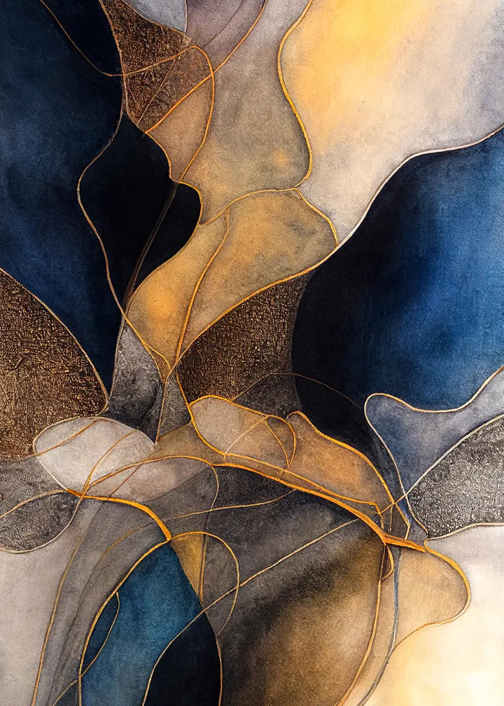 Canvastavla - Abstract Fluid Art