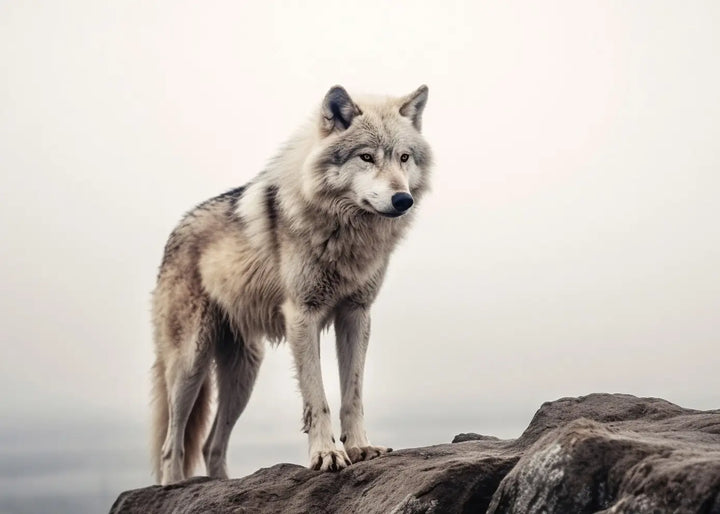 Canvastavla - Grey Wolf